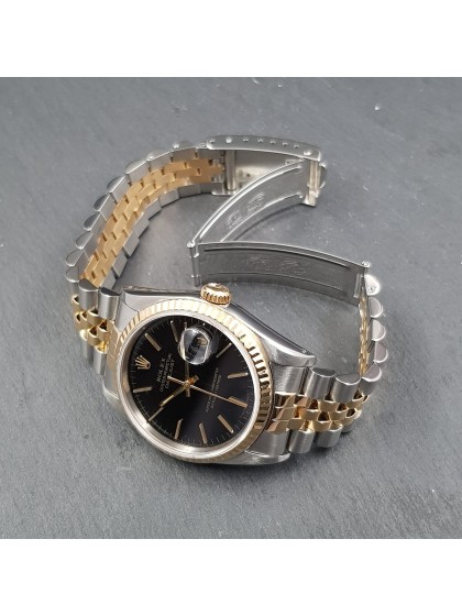 Rolex Datejust steel/yellow gold ref.16233 on eOra.it! Rolex Datejust steel/yellow gold ref.16233 on eOra.it!