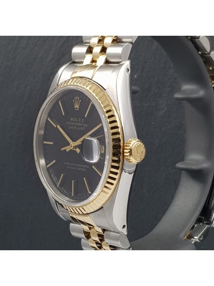 Rolex Datejust steel/yellow gold ref.16233 on eOra.it! Rolex Datejust steel/yellow gold ref.16233 on eOra.it!
