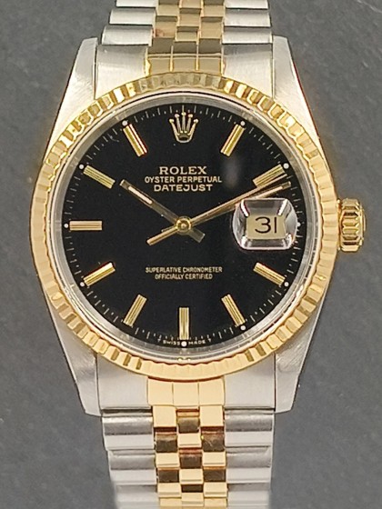 Rolex Datejust steel/yellow gold ref.16233 on eOra.it! Rolex Datejust steel/yellow gold ref.16233 on eOra.it!