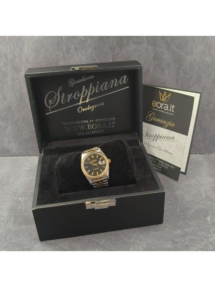 Rolex Datejust steel/yellow gold ref.16233 on eOra.it! Rolex Datejust steel/yellow gold ref.16233 on eOra.it!