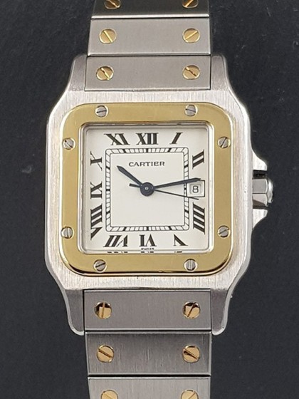 Cartier Santos acciaio-oro Cartier Santos acciaio-oro