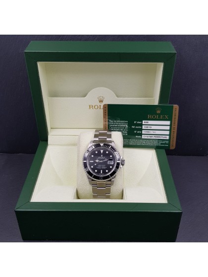Acquista Rolex Submariner - ref.16610 - Sell - scatola e garanzia CARD Acquista Rolex Submariner - ref.16610 - Sell - scatola e garanzia CARD