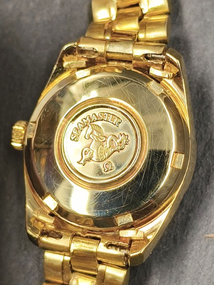 Acquista Omega Seamaster lady oro Art. Om414 su eOra.it Acquista Omega Seamaster lady oro Art. Om414 su eOra.it