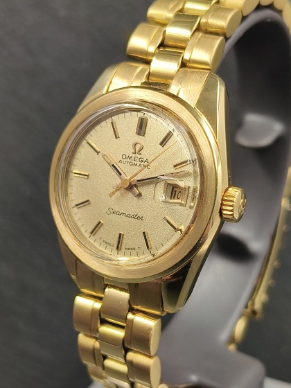 Acquista Omega Seamaster lady oro Art. Om414 su eOra.it Acquista Omega Seamaster lady oro Art. Om414 su eOra.it
