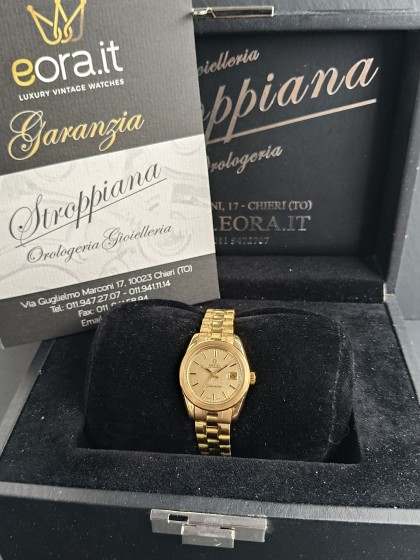 Acquista Omega Seamaster lady oro Art. Om414 su eOra.it Acquista Omega Seamaster lady oro Art. Om414 su eOra.it