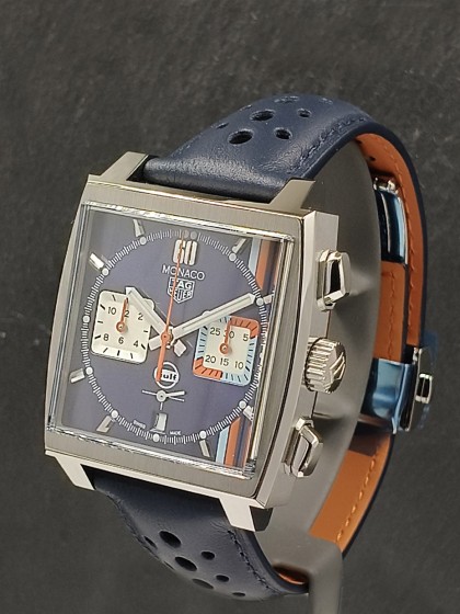 Tag Heuer Monaco Gulf ref.CBL2115 on eOra.it! Tag Heuer Monaco Gulf ref.CBL2115 on eOra.it!
