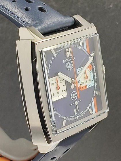 Tag Heuer Monaco Gulf ref.CBL2115 on eOra.it! Tag Heuer Monaco Gulf ref.CBL2115 on eOra.it!