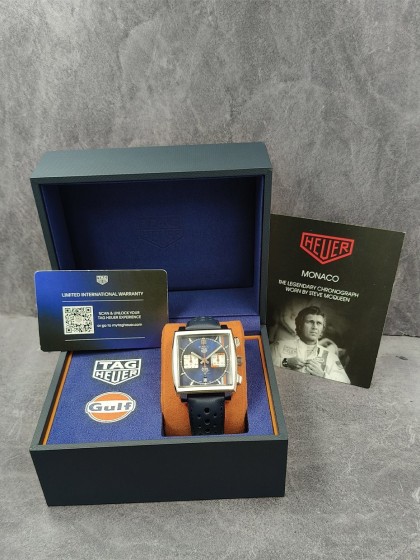 Tag Heuer Monaco Gulf ref.CBL2115 on eOra.it! Tag Heuer Monaco Gulf ref.CBL2115 on eOra.it!