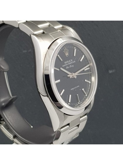 Buy Rolex Air King black dial Ref. 14000 on eOra.it
