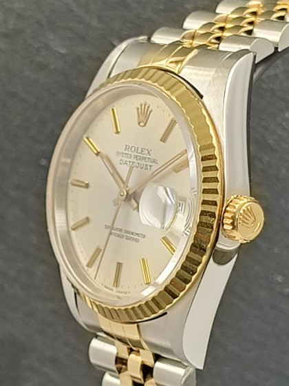 Rolex Datejust acciaio e oro giallo ref.16233 Rolex Datejust acciaio e oro giallo ref.16233