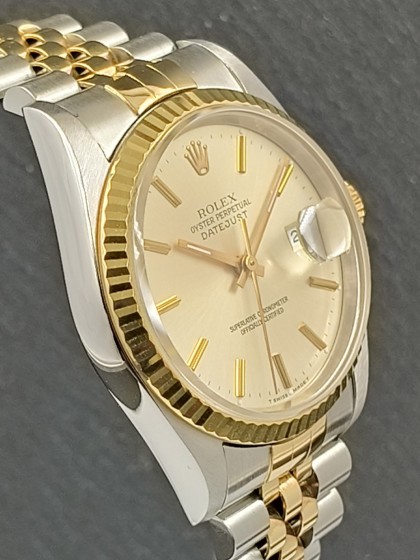 Rolex Datejust acciaio e oro giallo ref.16233 Rolex Datejust acciaio e oro giallo ref.16233