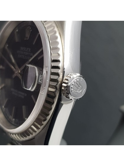 Rolex Datejust 36mm quadrante nero ref.16234 Rolex Datejust 36mm quadrante nero ref.16234