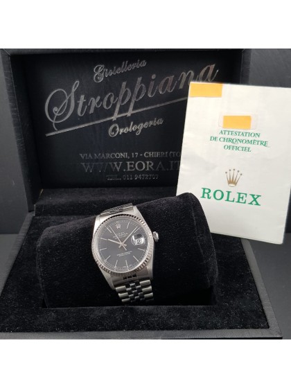 Rolex Datejust 36mm quadrante nero ref.16234 Rolex Datejust 36mm quadrante nero ref.16234