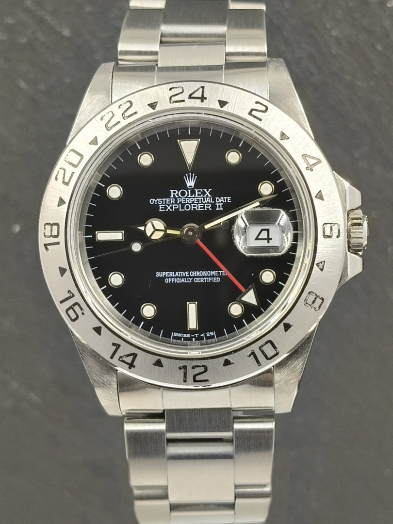 Rolex Explorer ll ref.16570 anni 90 quadrante nero