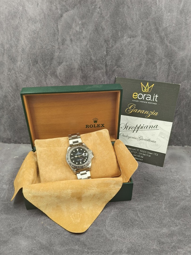 Rolex Explorer ll ref.16570 anni 90 quadrante nero