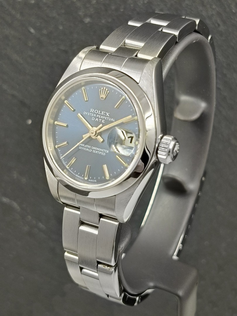 Rolex Lady Datejust blue dial ref.79160