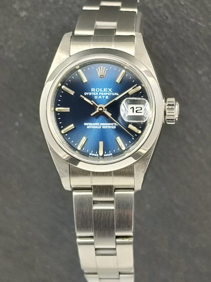 Rolex Lady Datejust quadrante blu ref.79160 Rolex Lady Datejust quadrante blu ref.79160