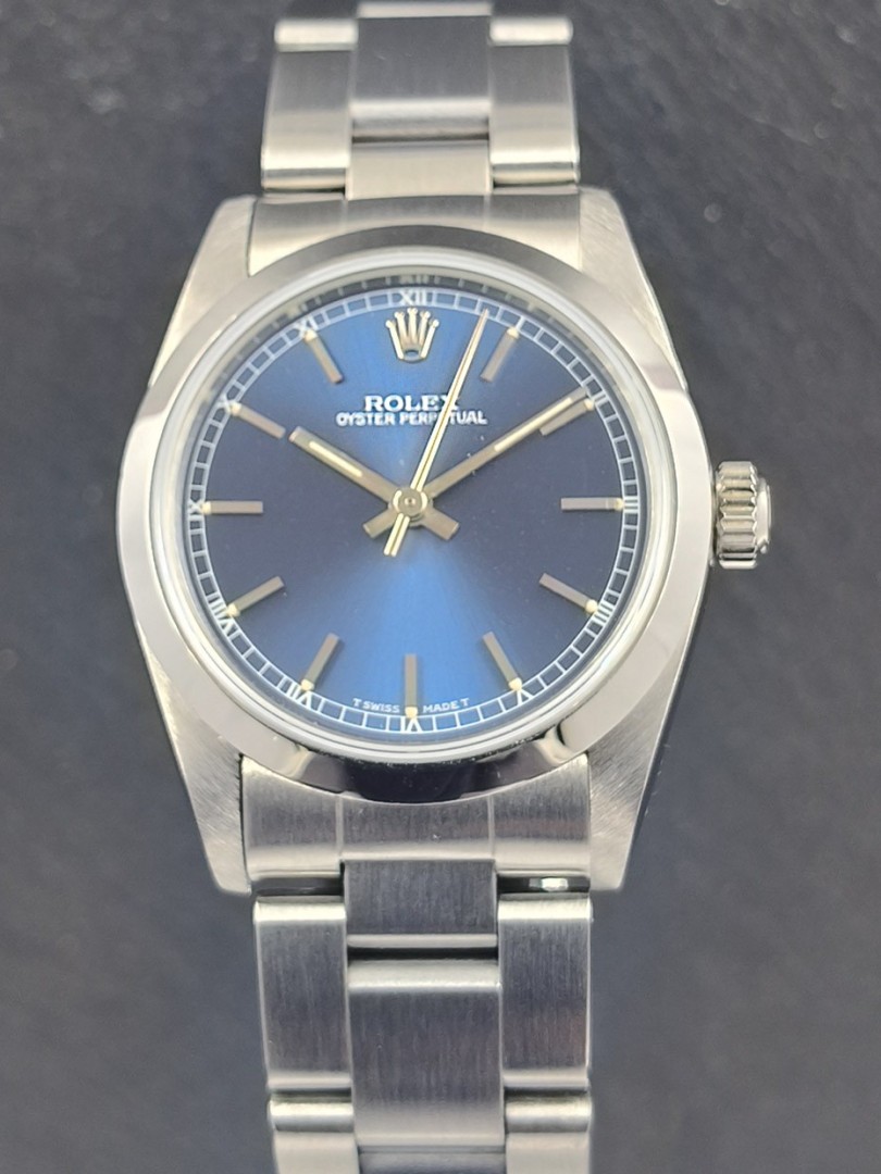 Rolex Oyster Medio quadrante blu ref.67480