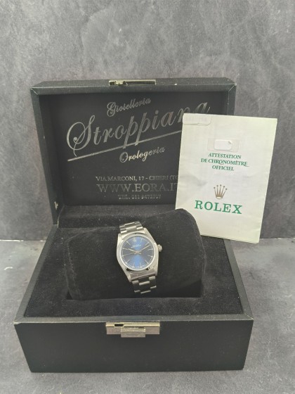 Rolex Oyster Medio quadrante blu ref.67480 Rolex Oyster Medio quadrante blu ref.67480