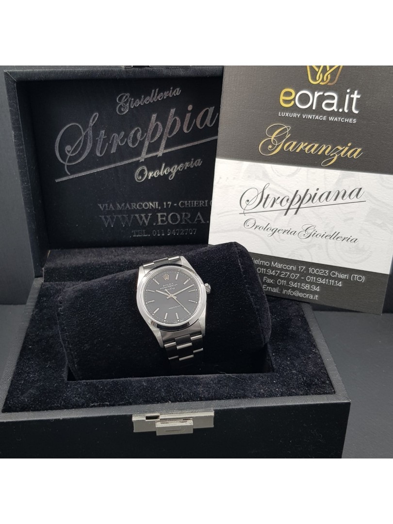 Buy Rolex Air King black dial Ref. 14000 on eOra.it