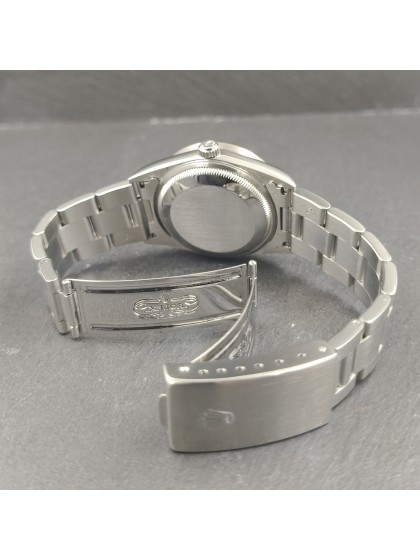 Rolex Date quadrante bianco e lunetta thunder ref.15210