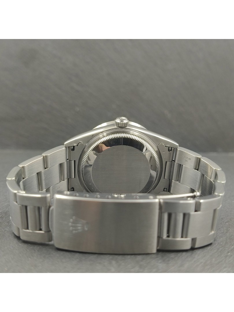 Rolex Date quadrante bianco e lunetta thunder ref.15210