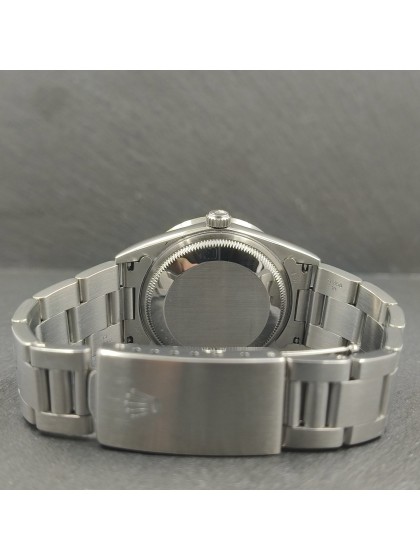 Rolex Date quadrante bianco e lunetta thunder ref.15210