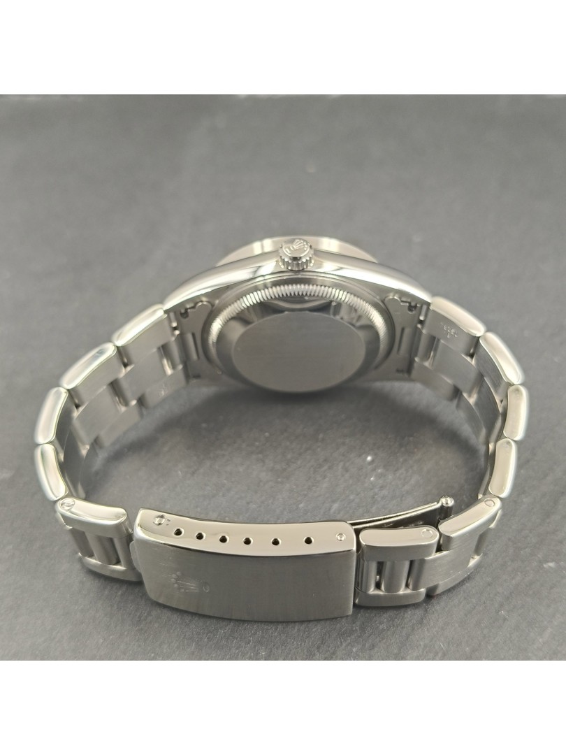 Rolex Date quadrante bianco e lunetta thunder ref.15210