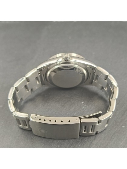 Rolex Date quadrante bianco e lunetta thunder ref.15210