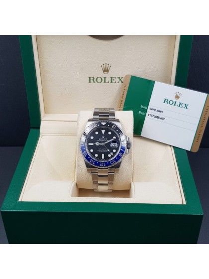Rolex Gmt Master ll Batman ref.116710BLNR