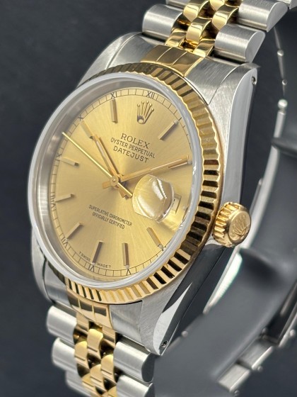 Rolex Datejust steel yellow gold ref.16233 on eOra.it!