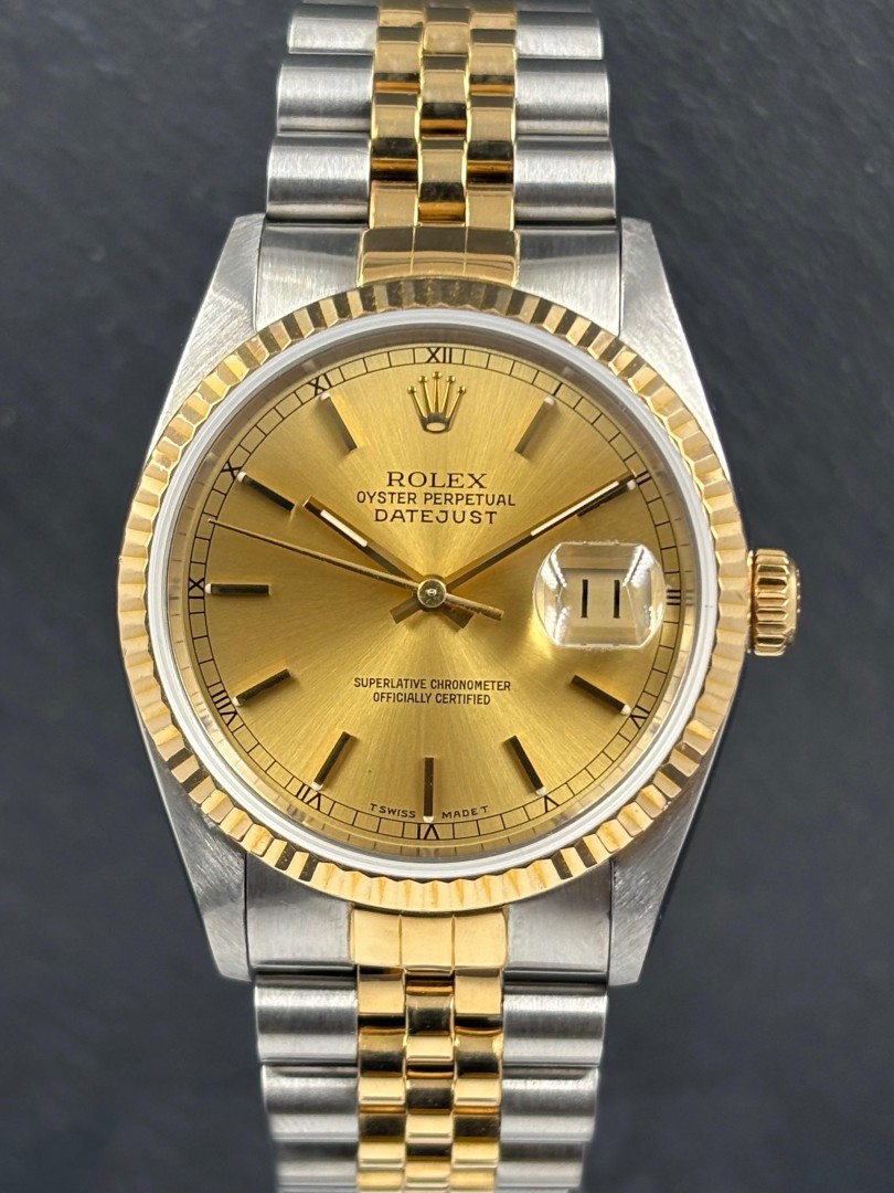 Rolex Datejust steel yellow gold ref.16233 on eOra.it!