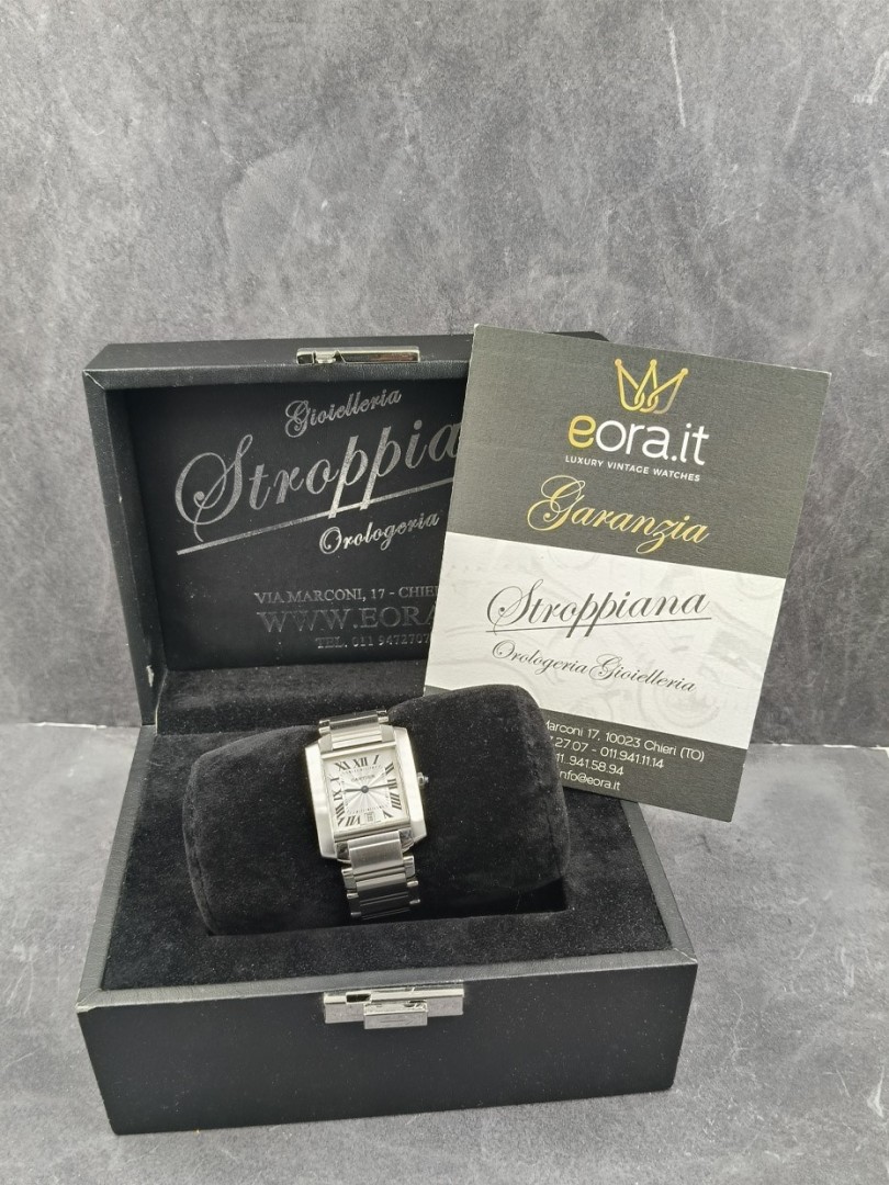 Cartier Tank Francaise ref.2302 on eOra.it!