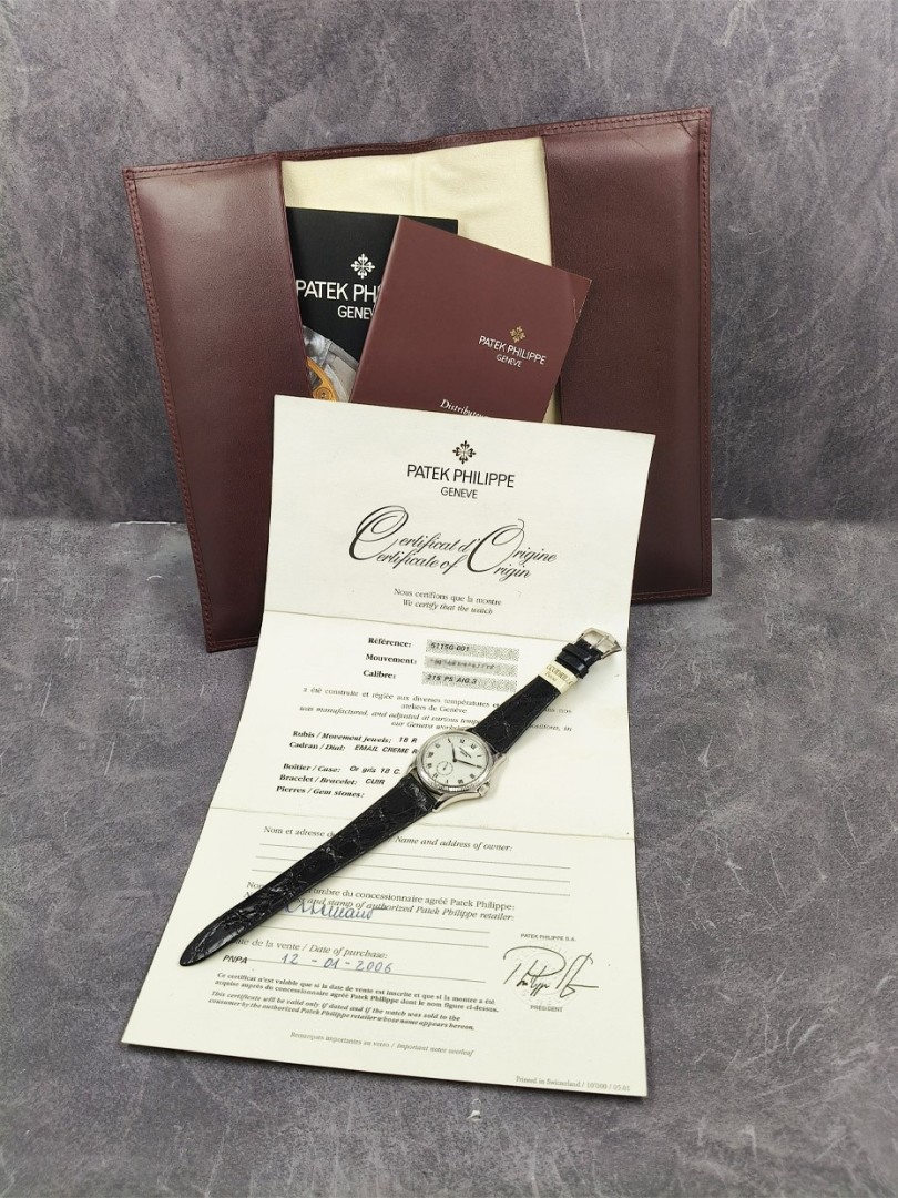 Patek Philippe Calatrava white gold ref.5115G-001