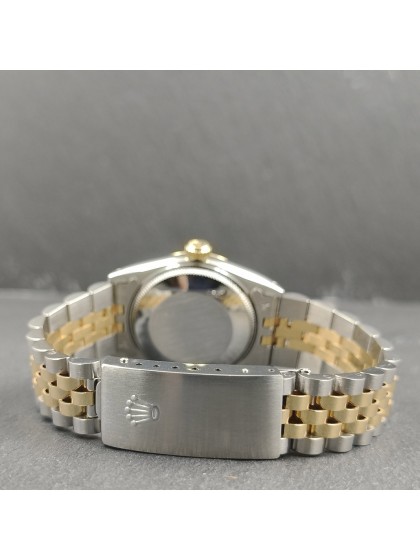 Datejust medium steel/yellow gold with diamonds