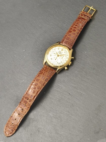 Zenith El Primero Chronograph yellow gold ref.06-0210-400