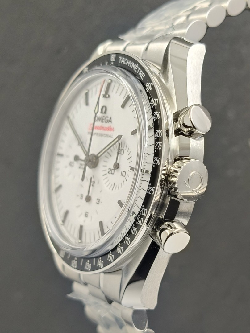Omega Speedmaster Moonwatch Professional quadrante bianco