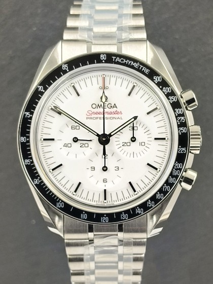 Omega Speedmaster Moonwatch Professional quadrante bianco