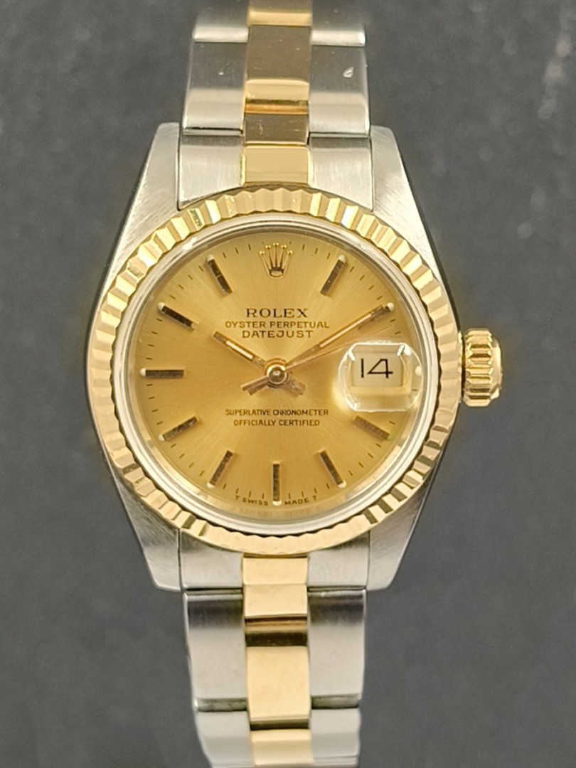 Lady Datejust steel/gold