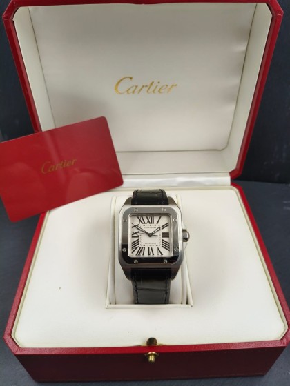 Cartier Santos 100 medio ref.2878 | eOra.it