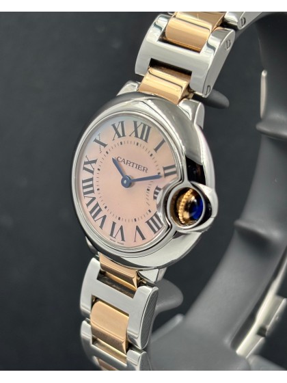 Ballon Bleu Mother of Pearl steel-rose gold