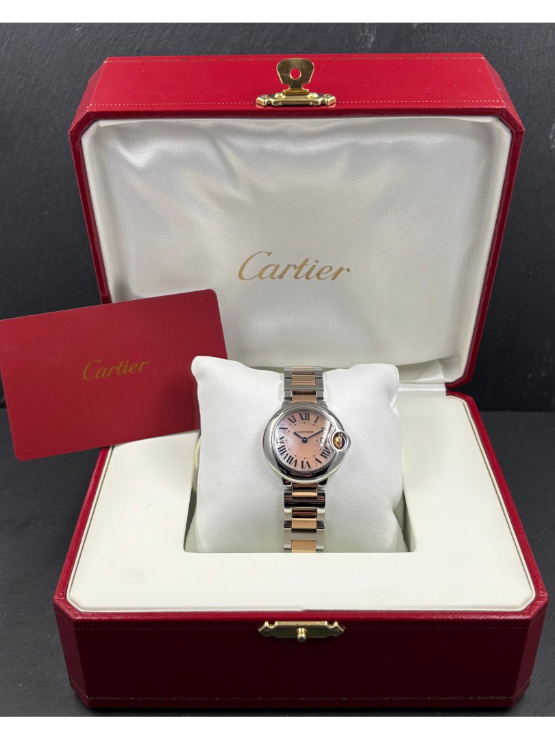 Ballon Bleu Mother of Pearl steel-rose gold