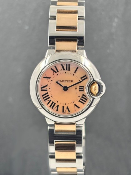Ballon Bleu Mother of Pearl steel-rose gold