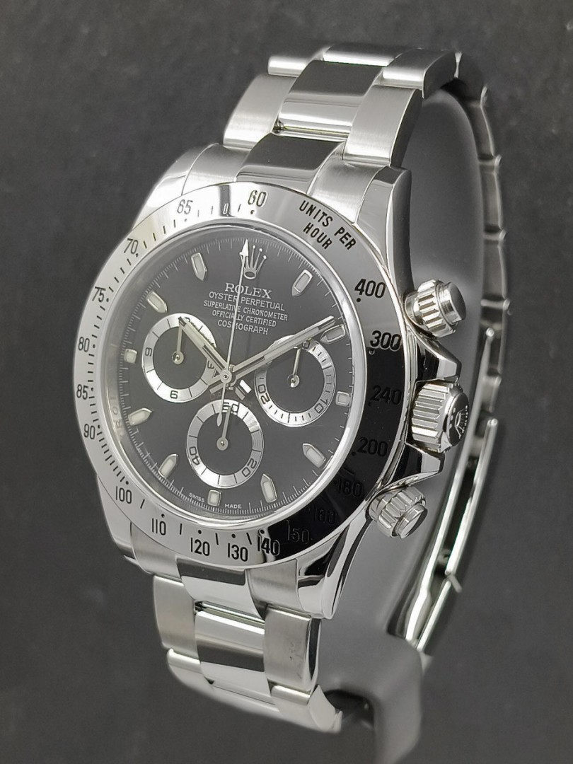 Rolex Daytona RRR chromalight ref.116520 con stickers parziali