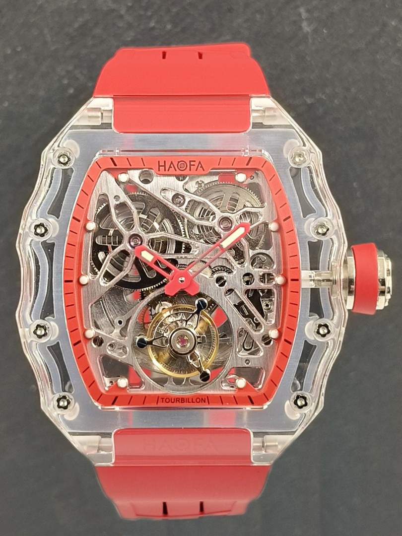 Haofa Crystal Skeleton Red ref.2201 | eOra.it