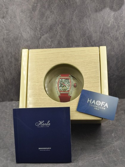 Haofa Crystal Skeleton Red ref.2201 | eOra.it