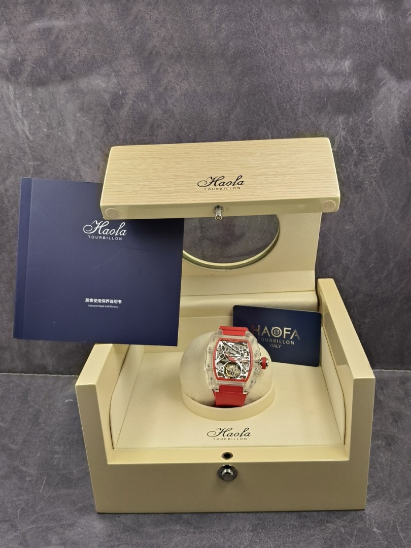 Haofa Crystal Skeleton Red ref.2201 | eOra.it