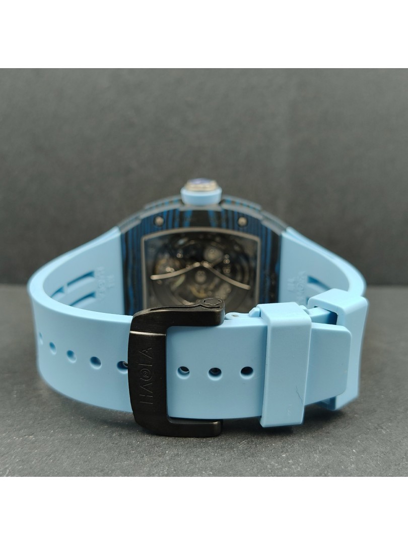 1906 Double Carbon Fiber Blue Black