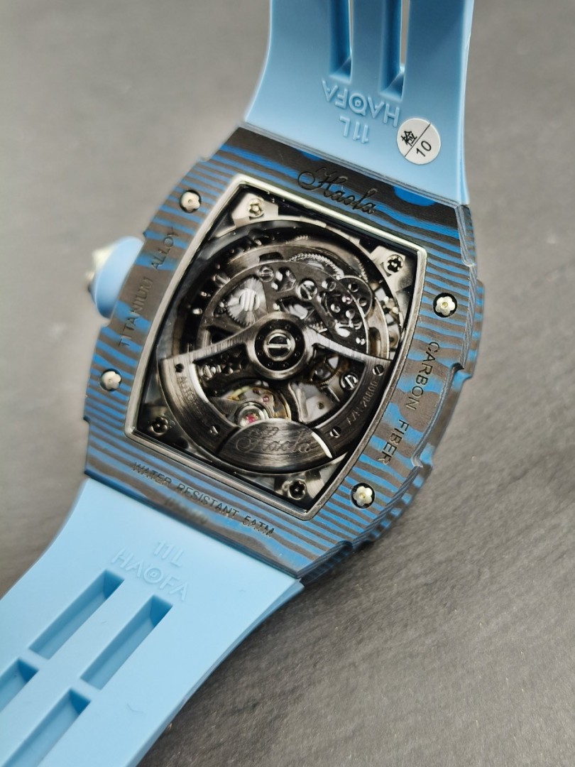 1906 Double Carbon Fiber Blue Black