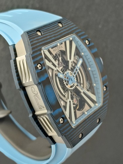 1906 Double Carbon Fiber Blue Black